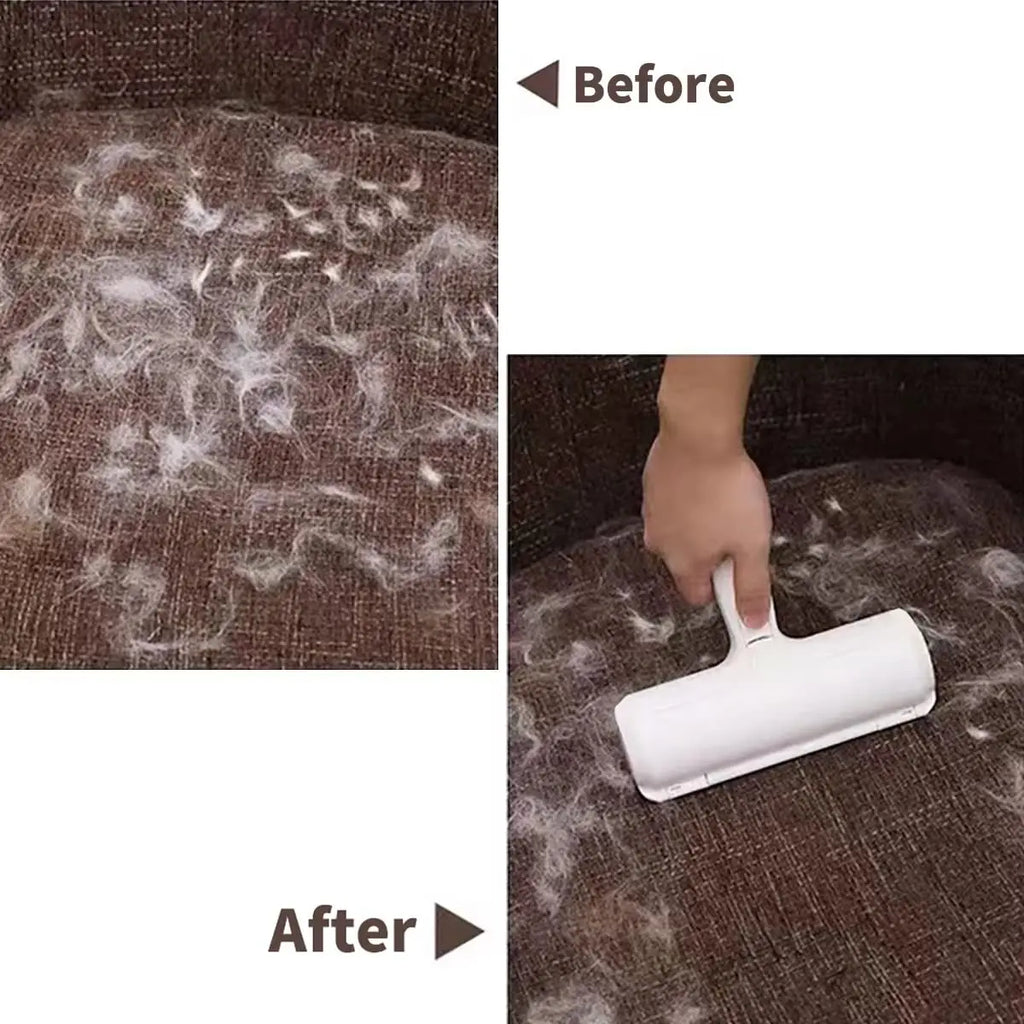 Pet Hair Remover with Self-Cleaning Base